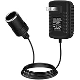inShareplus 12V 2.5A 30W Cigarette Lighter Adapter, AC to DC Converter, 110V to 12V Car Lighter Adapter to Wall Outlet Adapte