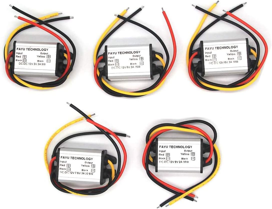 1pcs Spannungswandler 12V auf 5V 3A AutoStrom Amazon.de Elektronik