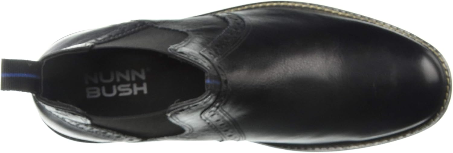  | Nunn Bush Men's Otis Classic Chelsea Boot with Comfortable KORE Lightweight Walking Technology | Boots