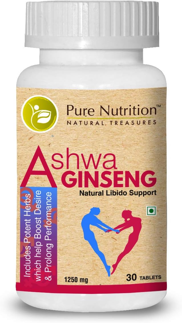 Pure Nutrition Ashwa Ginseng - 30 Tablets