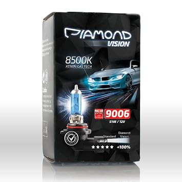 2x Hb4 9006 12v 51w Diamond Vision Xenon Look Effekt Halogen