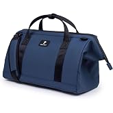 Portland Gear Cascade Compact Duffle Bag, 25L, Navy | Weatherproof Construction Weekend Travel Bag, Interior Organization Pockets