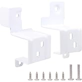 unrulysoul 24" Stack Bracket Kit for GE GFA24KITL 24 Inch Front Load Washers and Dryers Laundry Bracket 24in Width Frontload Stacking Kit (White)
