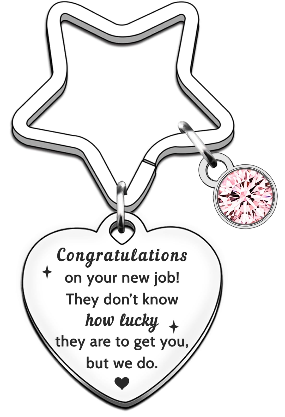 TTOVEN New Job Gifts For Women Friend Retirement Keyring Gifts For Colleagues Women Goodbye Good Luck In Your New Job Presents