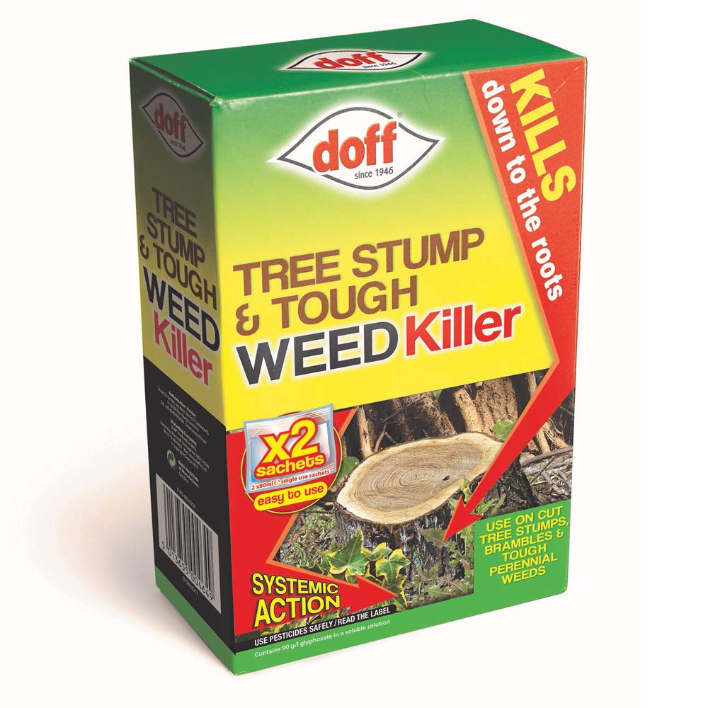 Doff Tree Stump & Weedkiller 2 x 80 ml sachets