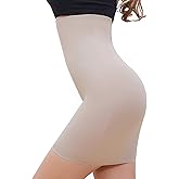 MISS MOLY Seamless Slips for Women Under Dress High Waist Shapewear Dresses Tummy Control Skirt Body Shaping Smoother