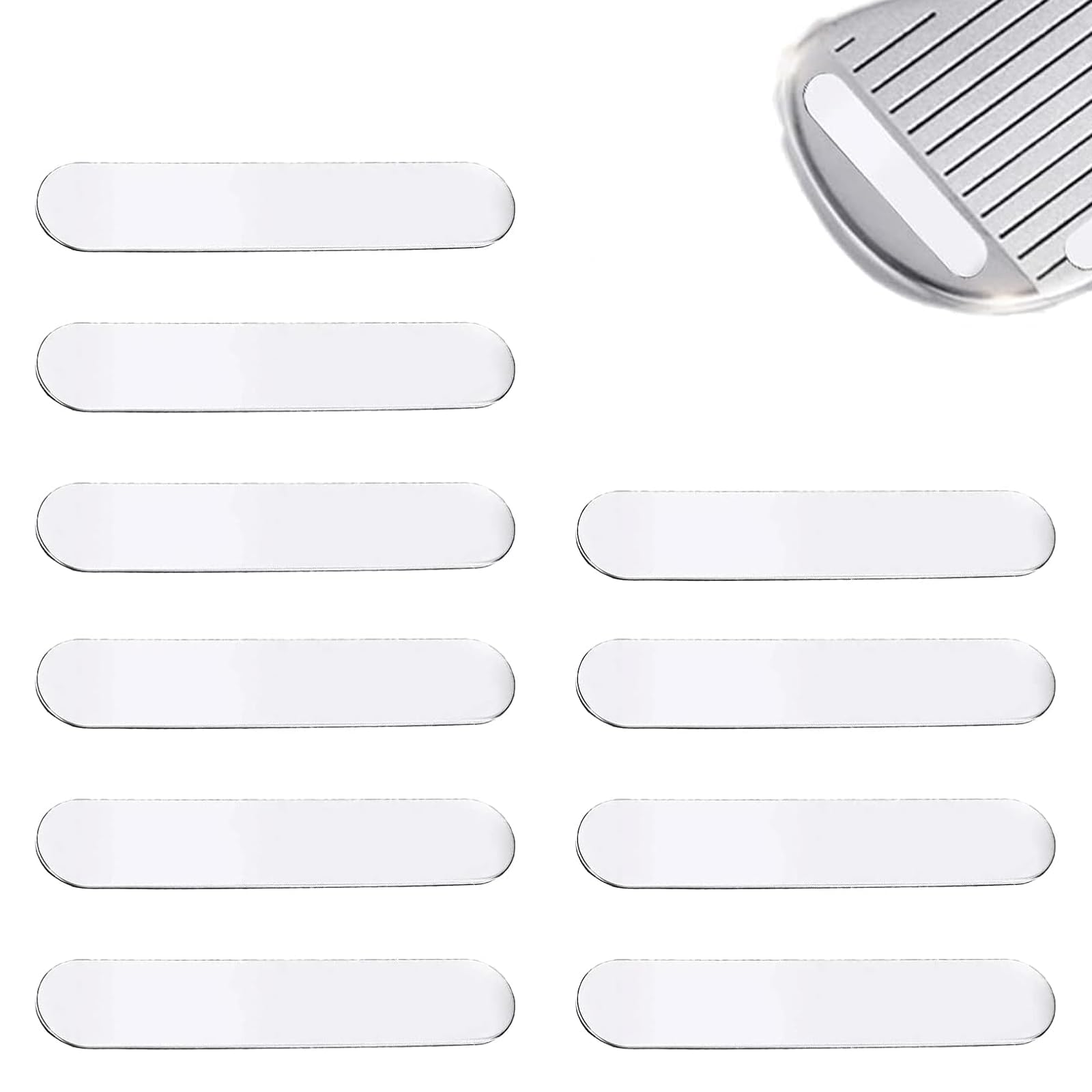 CHUJIANMORUI 20Pcs Golf Lead Tape Adhesive Lead Tape Add Swing Weight Lead Weighted Tape for Golf Club