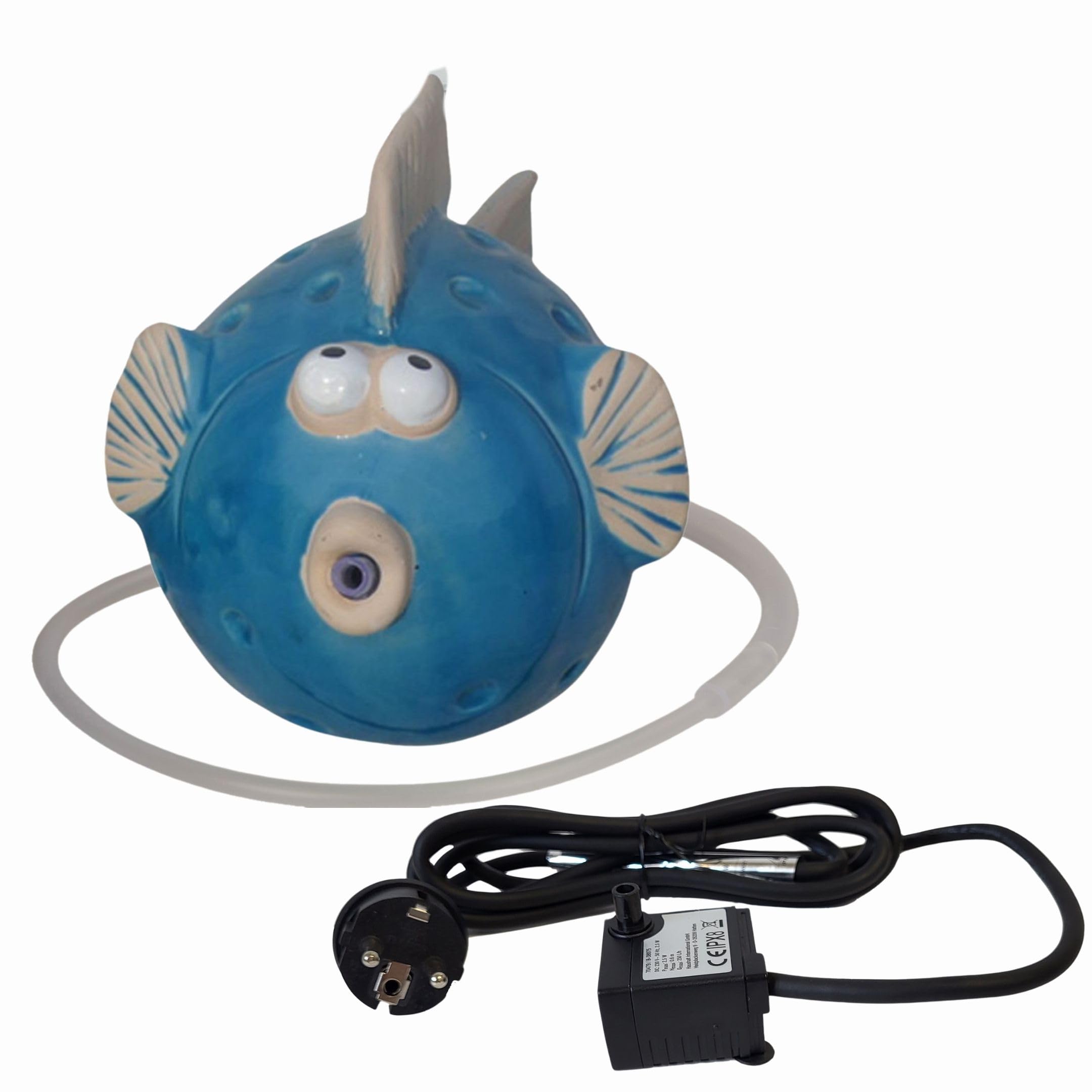 Gartenzaubereien 36777 Fish Blue with Pump