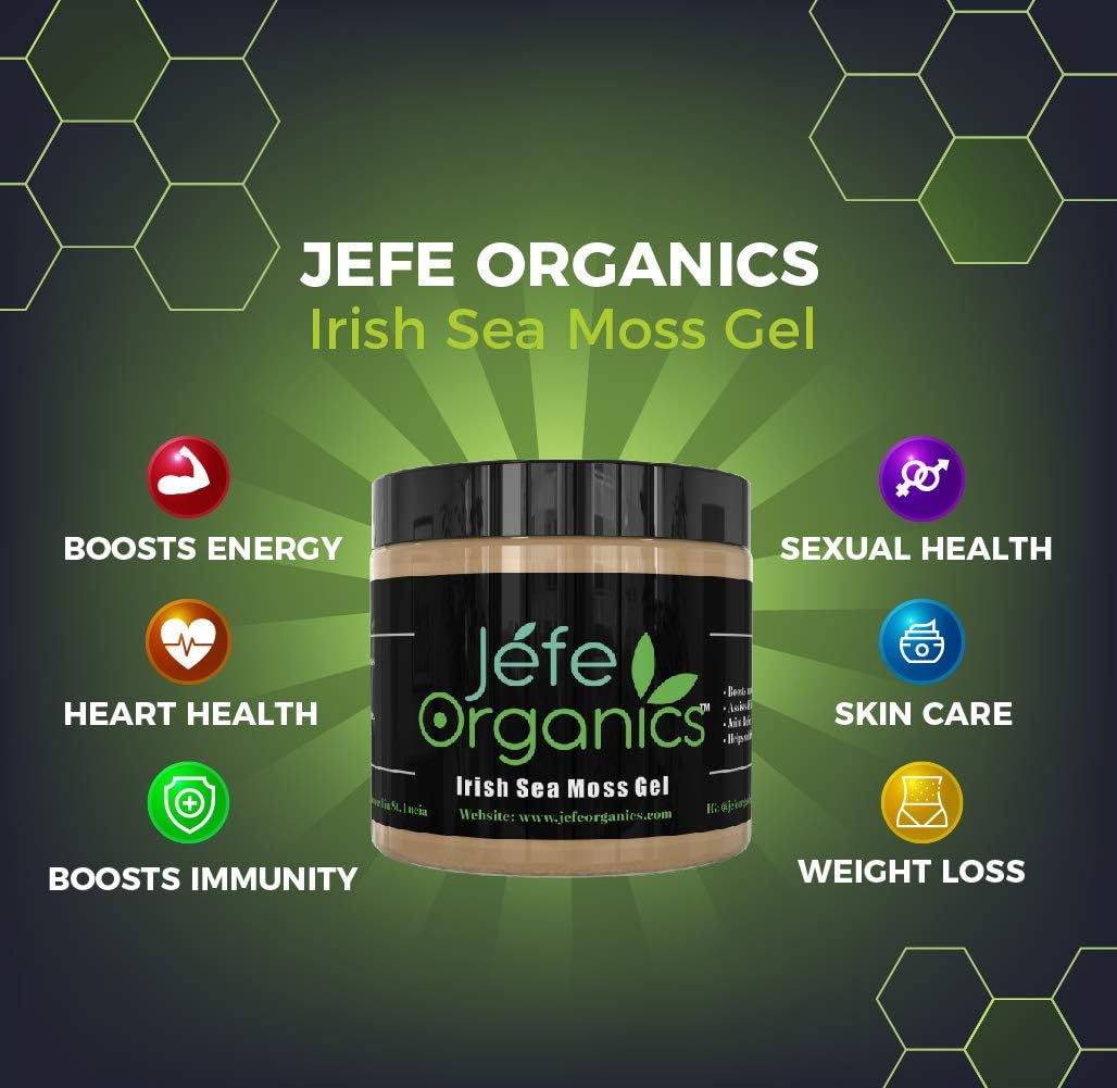 sea moss gel on skin
