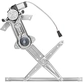 Obaee Window Regulator with Motor Front Left Driver Side, Replace 741-126 | Compatible with Ford Mustang 1994 1995 1996 1997 1998 1999 2000 2001 2002 2003 2004, OE 1R3Z6323201AA, 3R3Z6323201AA