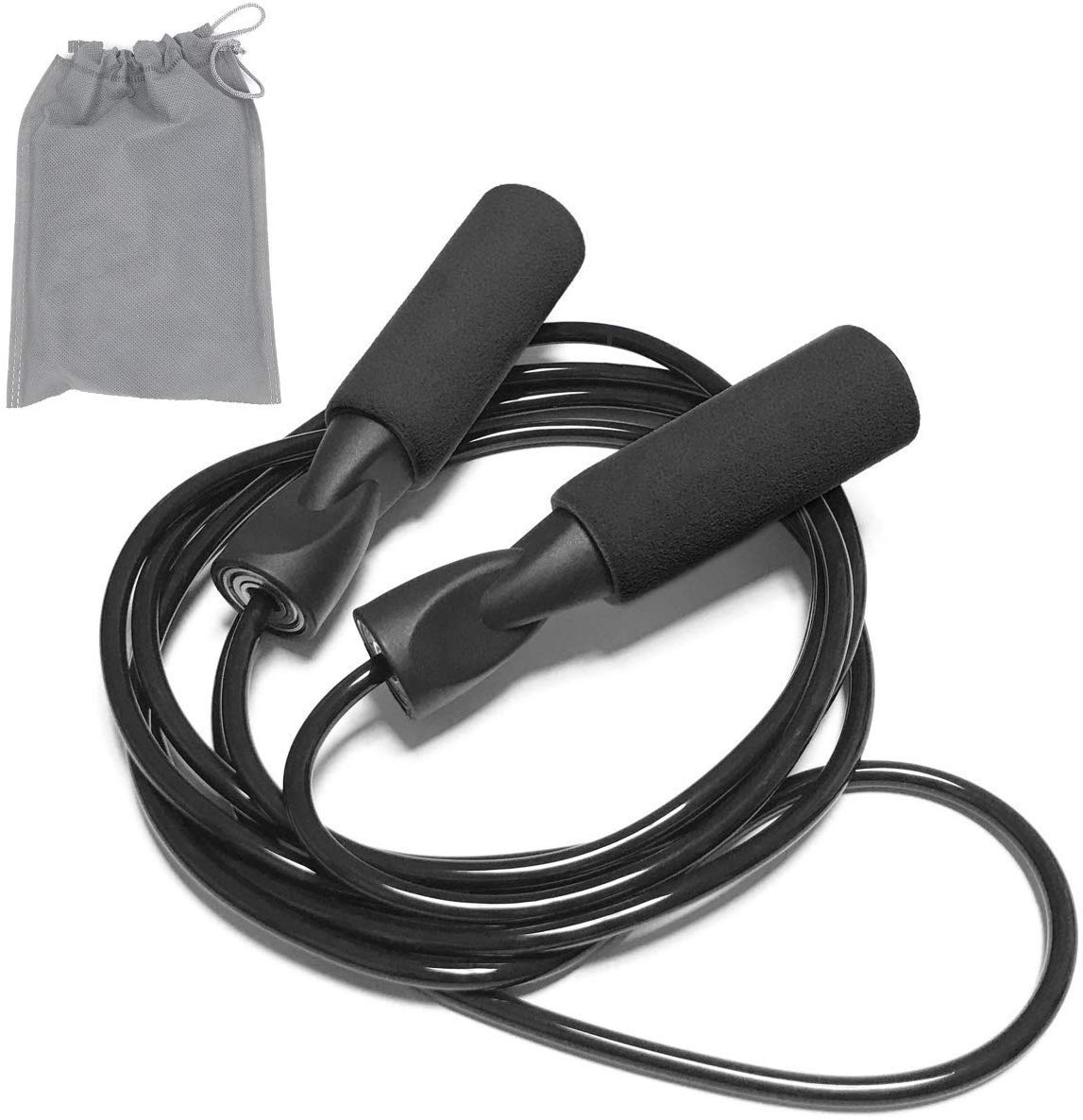 FEELCAT なわとび トレーニング用 フィットネス 消費カロリー 縄跳び 大人用 子供用 ジュニア用 長さ調節可 FC1801 (わ- パープル)商品画像