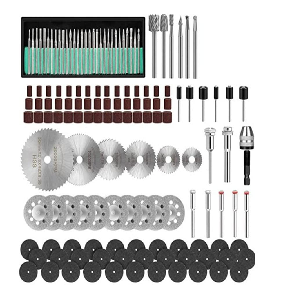 146 Pcs Universal Rotary Tool Accessories Kit Electric Grinder Sander Polisher Drill Parts Tool Set Combination