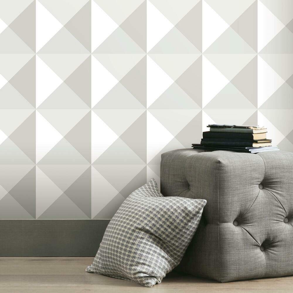 RoomMates Origami Peel and Stick Wallpaper