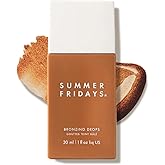 Summer Fridays Bronzing Drops - Hydrating Serum-Like Formula with Hyaluronic Acid - Hybrid-Makeup with Skincare Benefits - Help Support a Healthy Skin Barrier - Soft, Dewy Finish (1 Fl Oz)