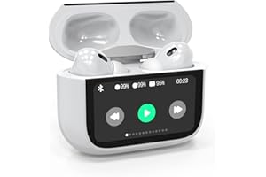 RODXEGU Ai Translation Earbuds Real Time 144-Language Translator Earbuds with Accent Support and 8-Language Offline Translator Device Two Way Translation Headphones for Language Learning Travel Business White