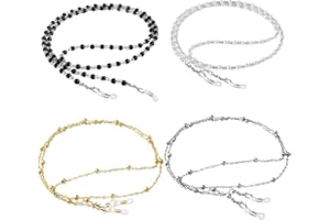 ONESING 4-10 Pcs Eyeglass Chains for Women Eyeglasses String Holder Glasses Strap Eyewear Chain Glasses Cord Lanyard Gift
