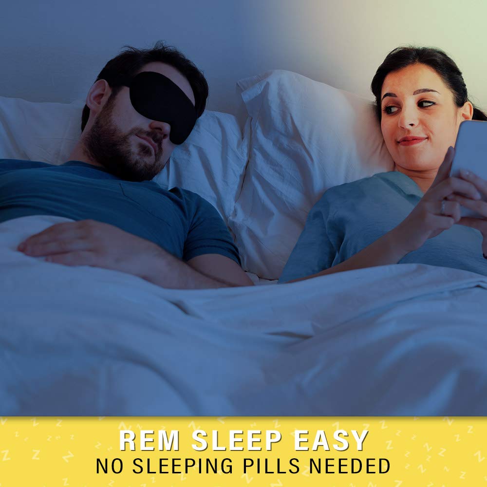 Jersey Slumber 100% Silk Sleep Mask For A Full Night's Sleep | Comfortable & Super Soft Eye Mask With Adjustable Strap | Works With Every Nap Position | Ultimate Sleeping Aid/Blindfold, Blocks Light : Beauty