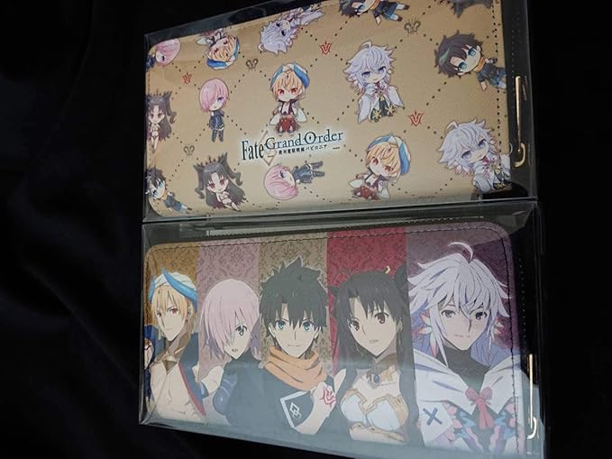 Amazon Fate Grand Order 絶対魔獣戦線バビロニア プレミアムロングウォレット 2種セット イシュタル ギルガメッシュ マーリン アニメ 萌えグッズ 通販