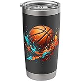 Basketball Splash Baller Basketball Player Team Player Stainless Steel Insulated Tumbler