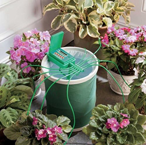Automatic Plant Drip Watering System with Coil Spill Free Bucket 10 Plants