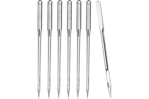BZHYZKX 60 PCS Universal Sewing Machine Needles - 6 Sizes 65/9, 75/11, 80/12, 90/14, 100/16, 110/18 Heavy Duty Sewing Machine Needle for Light to Heavy Fabrics, Compatible with Home Sewing Machine