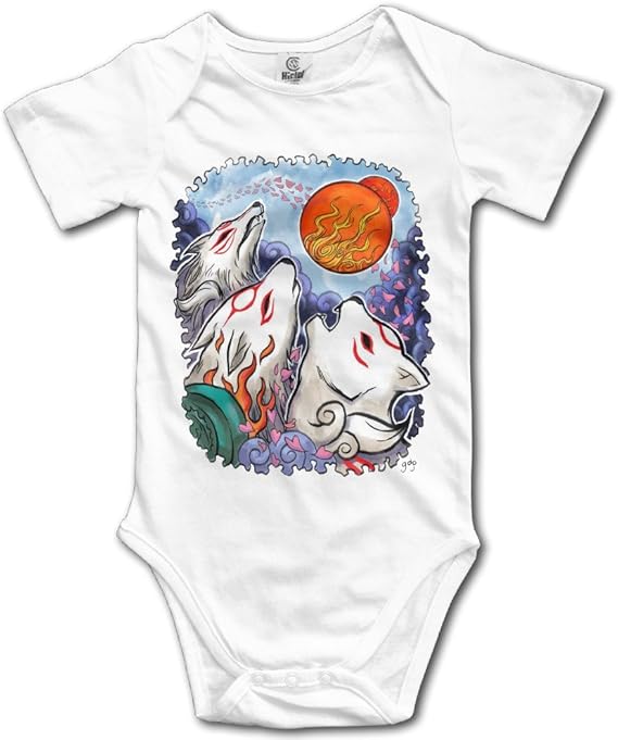 wolf onesie baby