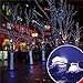 Outdoor String Lights, Solar Powered Copper Wire Lights 150 LED(50ft) Waterproof Christmas Decor Twinkle Lights Ambiance Lighting for Christmas Tree Patio Path Party Lawn Garden Wedding (Cool White)