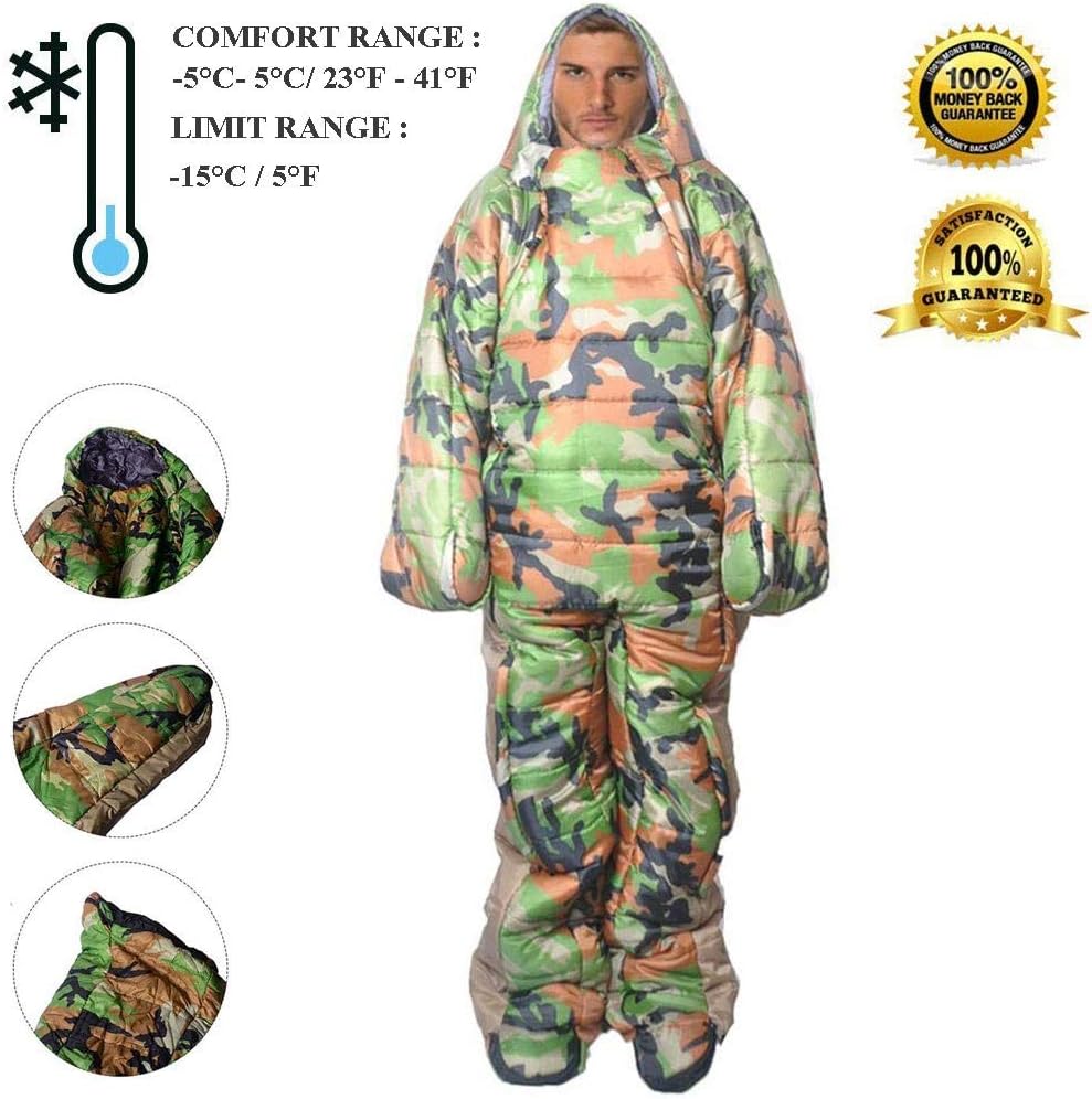 walking sleeping bag amazon