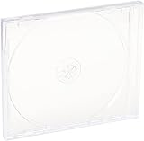 Hama Jewel CD Disc Cases Pack of 5 Transparent Protective Storage view 3