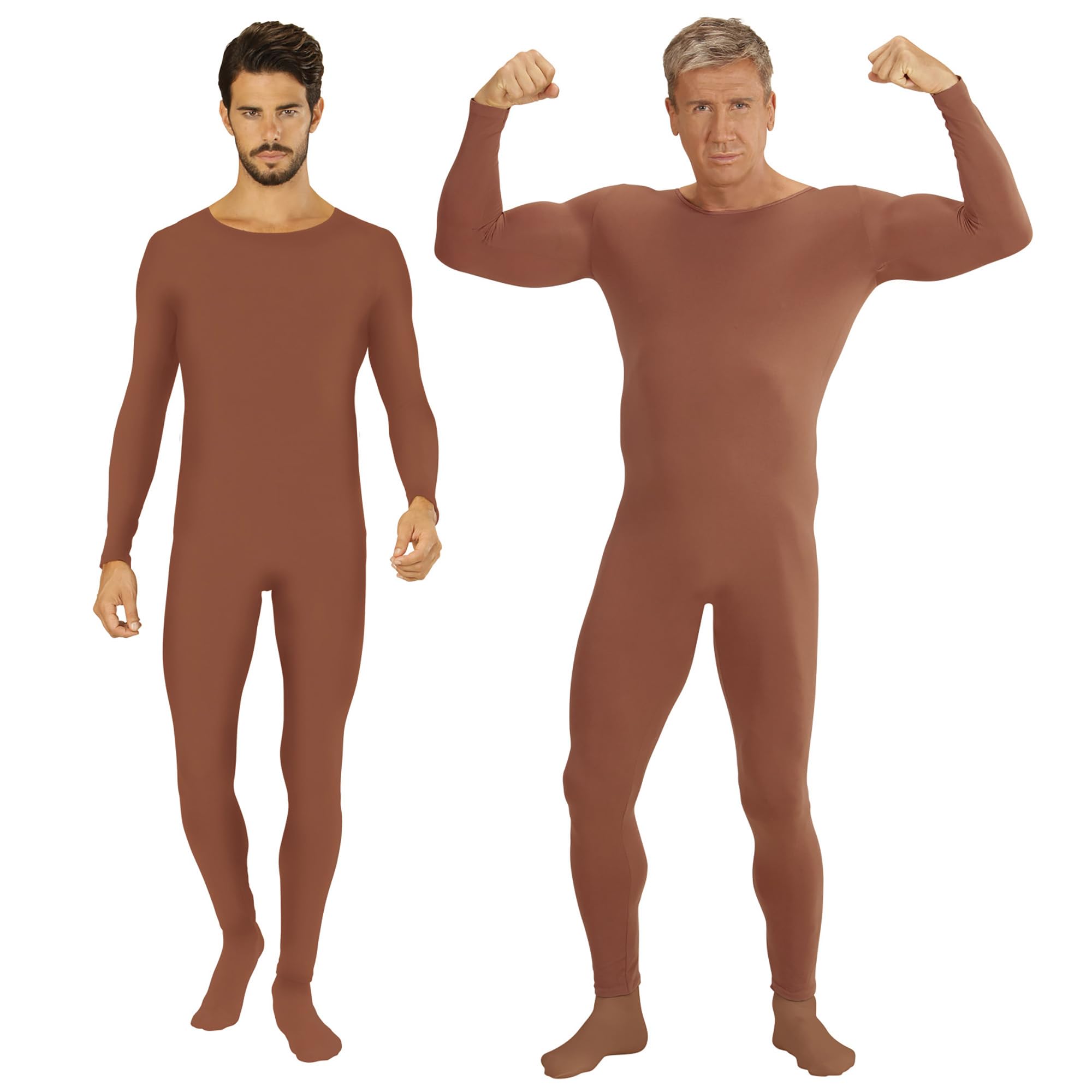 Widmann BEIGE BODYSUIT MENS MEDIUM AND LARGE FOR FANCY DRESS COSTUME