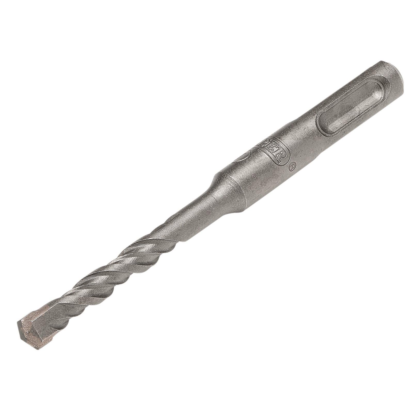 Draper SDS Plus Drill Bit, 7.0 x 110mm - 13640 - Tungsten Carbide Tip, Double Flute, For Concrete, Masonry, Brick, Stone, Granite