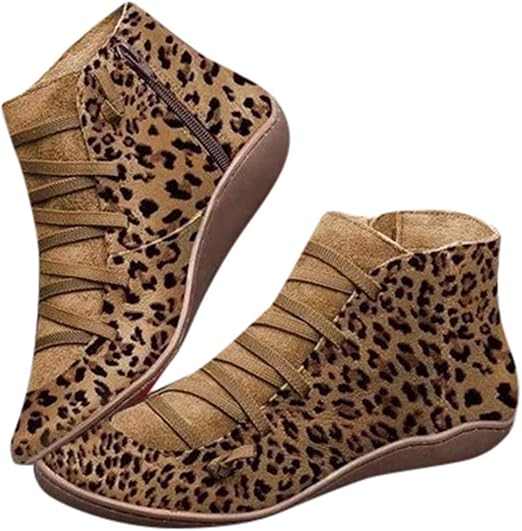 botines leopardo