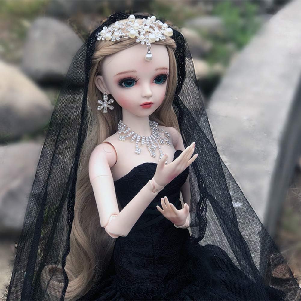 black ball jointed dolls