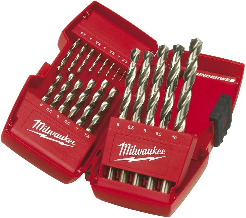 Milwaukee 4932352374 Drill, Set 19 Piece 110mm Amazon.co.uk DIY & Tools
