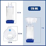 free-space Spacer Chamber Plus Flow-Vu Anti-Static Mask for Adult Child Asthma view 2