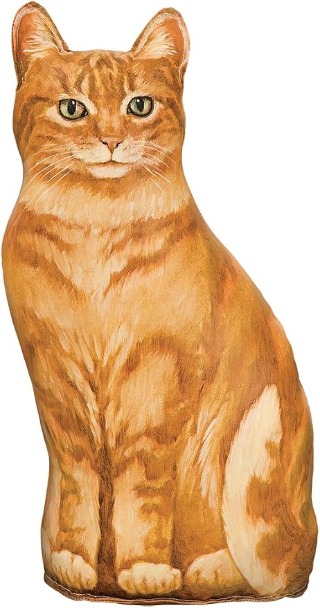 Amazon Com Fiddler S Elbow Ginger Cat Door Stop Decorative Door Stopper Interior Ginger Cat Statue Ginger Cat Lovers Home Kitchen