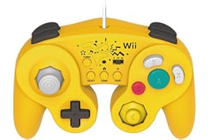 HORI Battle Pad for Wii U (Pikachu Version) with Turbo - Nintendo Wii U