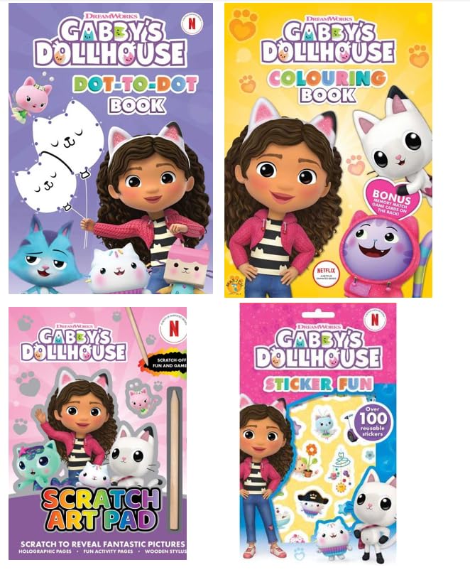 Marjen Gabby's Dollhouse Activity Set 5