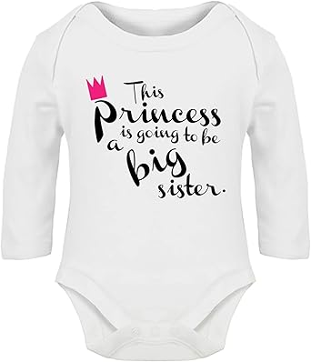 big sister baby vest
