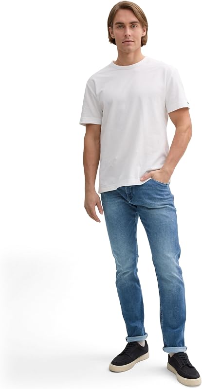 Jean Josh Regular Slim pour Homme, 10119 - Bleu Denim usé, 36W x 32L