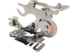 WeFoonLo 1 pcs Ruffler Sewing Machine Attachment Presser Foot for Low-Shank Brother, Singer, Babylock, New Home, Kenmore,Jano