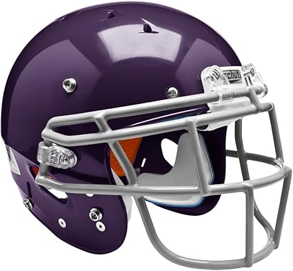Download Amazon Com Schutt Sports 798004 Youth Recruit Hybrid Football Helmet Faceguard Not Included Purple Large Sports Outdoors PSD Mockup Templates