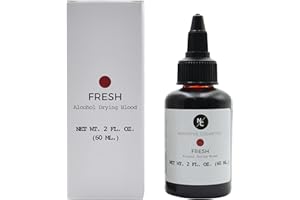 Narrative Cosmetics Alcohol Drying Blood, Ultra-Realistic Fake Liquid Blood, SFX Makeup for the Stage, Film, Halloween, and Cosplay - Fresh 2oz