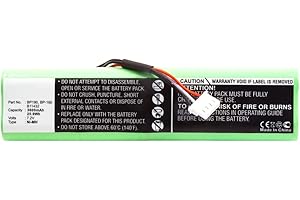 MPF Products 3600mAh BP190, BP-190, B11432 Battery Replacement Compatible with Fluke ScopeMeter 192, 192B, 196, 196B, 196C, 199, 199B, 199C, Analyzer 433, 434, 435