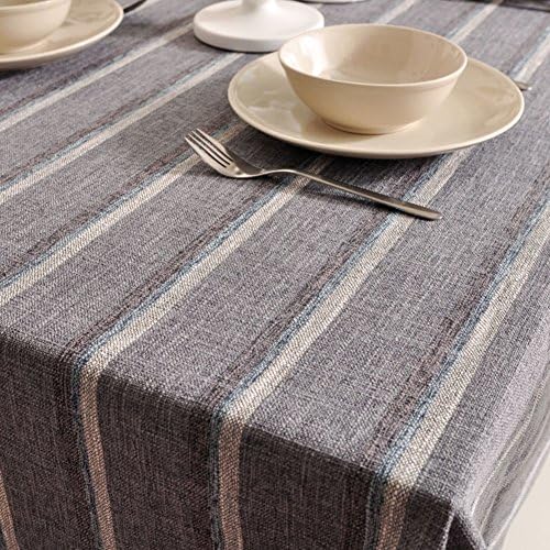 Thick stripe tablecloth/ European-style table-cloth/ Caf¨¦ tablecloths/ table cloth/ table cloth/ table cloth/ cover towels-F 140x200cm(55x79inch)