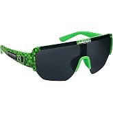 ARKAID Minecraft Boys Sunglasses | Official Minecraft Gear | 100% UV Protection | Official Minecraft Boys Sunglasses and Sports Wraps | Impact Resistant | Gift Idea | Fits Most Kids