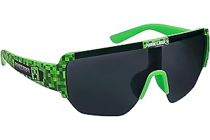 ARKAID Official Minecraft Boys Sunglasses | UV400 | One Size Fits Most Kids
