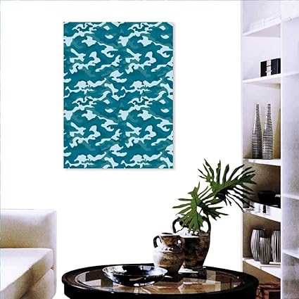 Amazon Com Stevenhome Camo Wall Art Canvas Prints Military