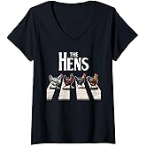 The Hens Retro Chicken Gifts Men Kids Women Funny Chicken T