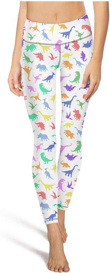 dinosaur workout leggings